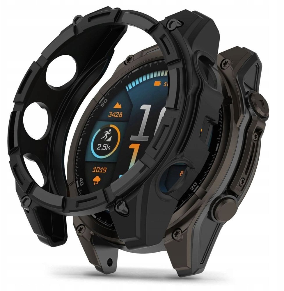 TECH-PROTECT DEFENSE AIR GARMIN FENIX 8 (47 MM) BLACK
