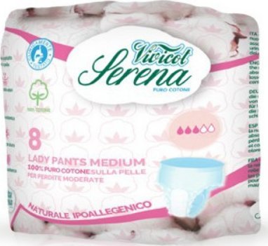 Vivicot Vivicot Serena Pieluchomajtki na nietrzymanie moczu - 8 sztuk