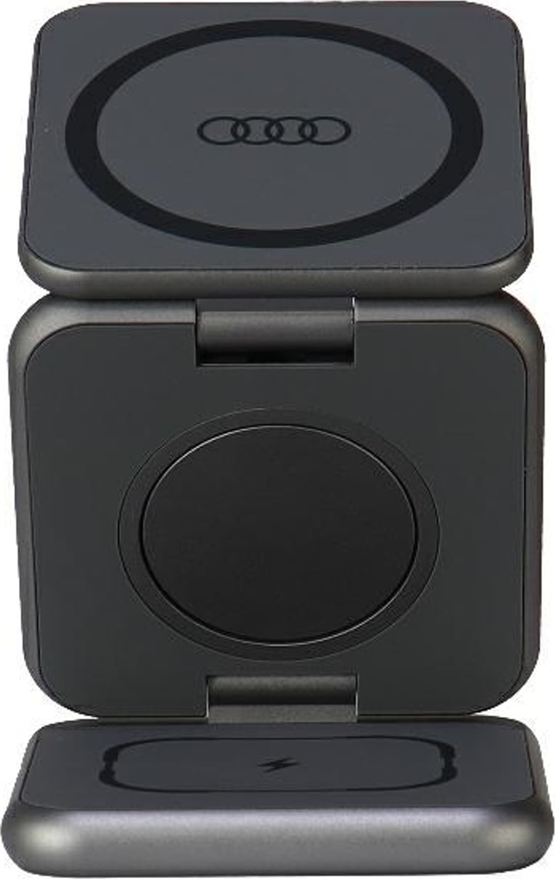 Audi Audi składana ład. indukcyjna 3w1 szary/grey Big Logo AU-MWC3IN1-GT/D1-GY