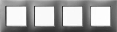 Ospel Aria Ramka poczwórna szary mat (R-4U/70)