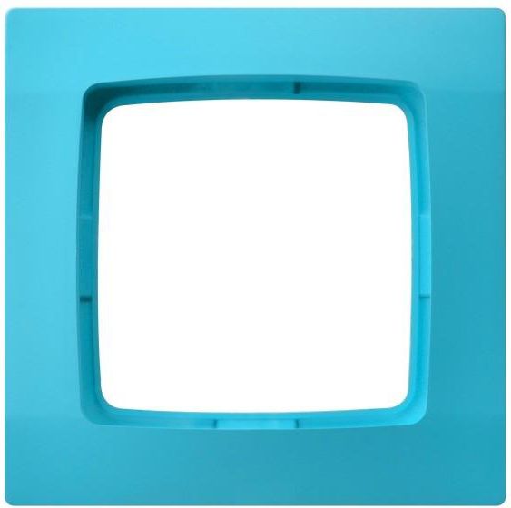 Ospel Ramka Karo pojedyncza satynowy turkus (R-1S/59)