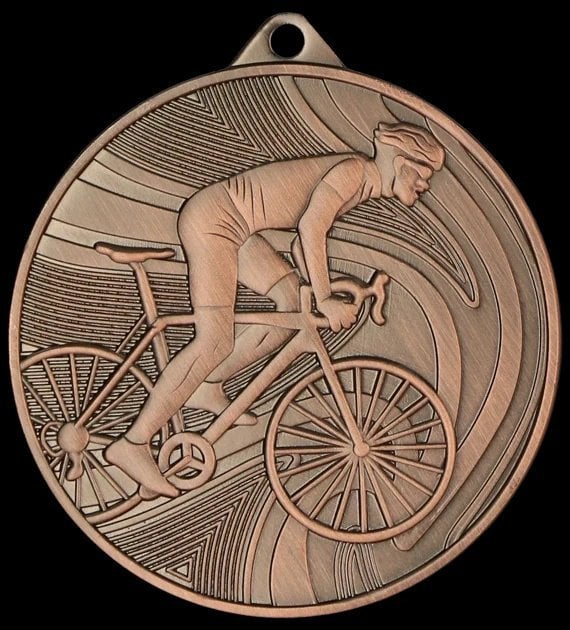 Victoria Sport Medal brązowy- kolarstwo - medal stalowy