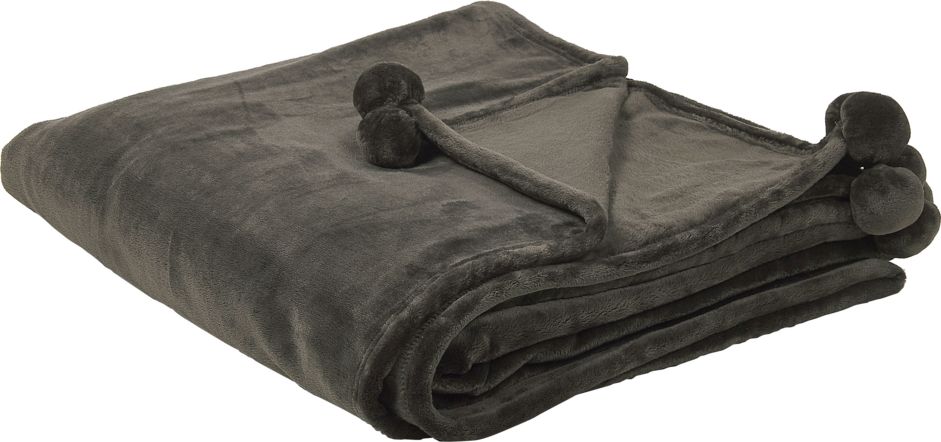 Beliani Koc 200 x 220 cm szary TERKE