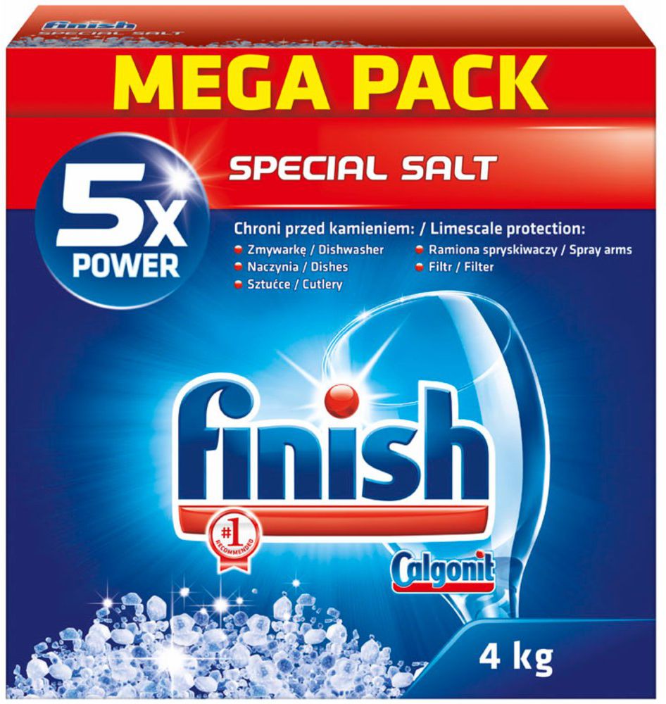 Finish Sól do zmywarki 4kg (077TG)