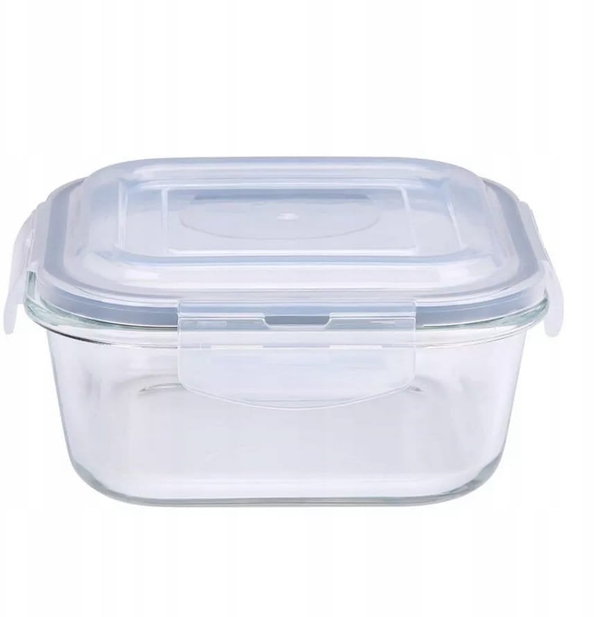 POJEMNIK SZKLANY 1200 ML KWADRAT