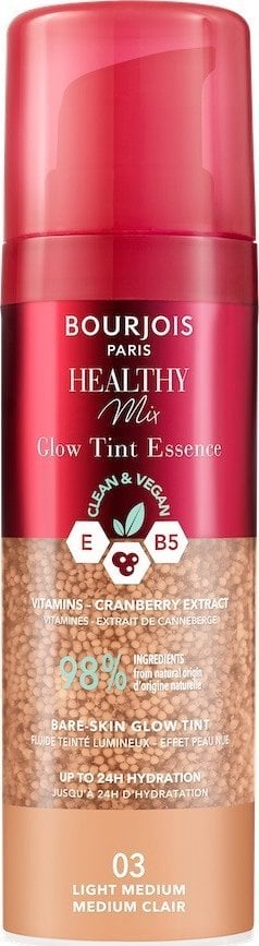 BOURJOIS_Healthy Mix Glow Tint Essence pielęgnująca esencja wyrównująca koloryt 03 Light Medium 30ml