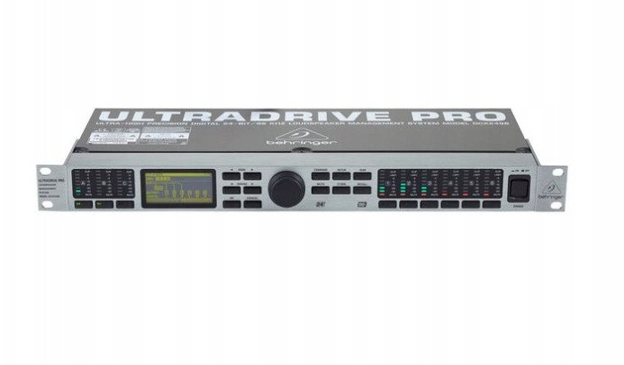 Behringer DCX2496 Ultradrive Pro cyfrowy system zarządzania głośnikami