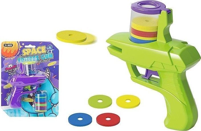 Pistolet na krążki piankowe MIX