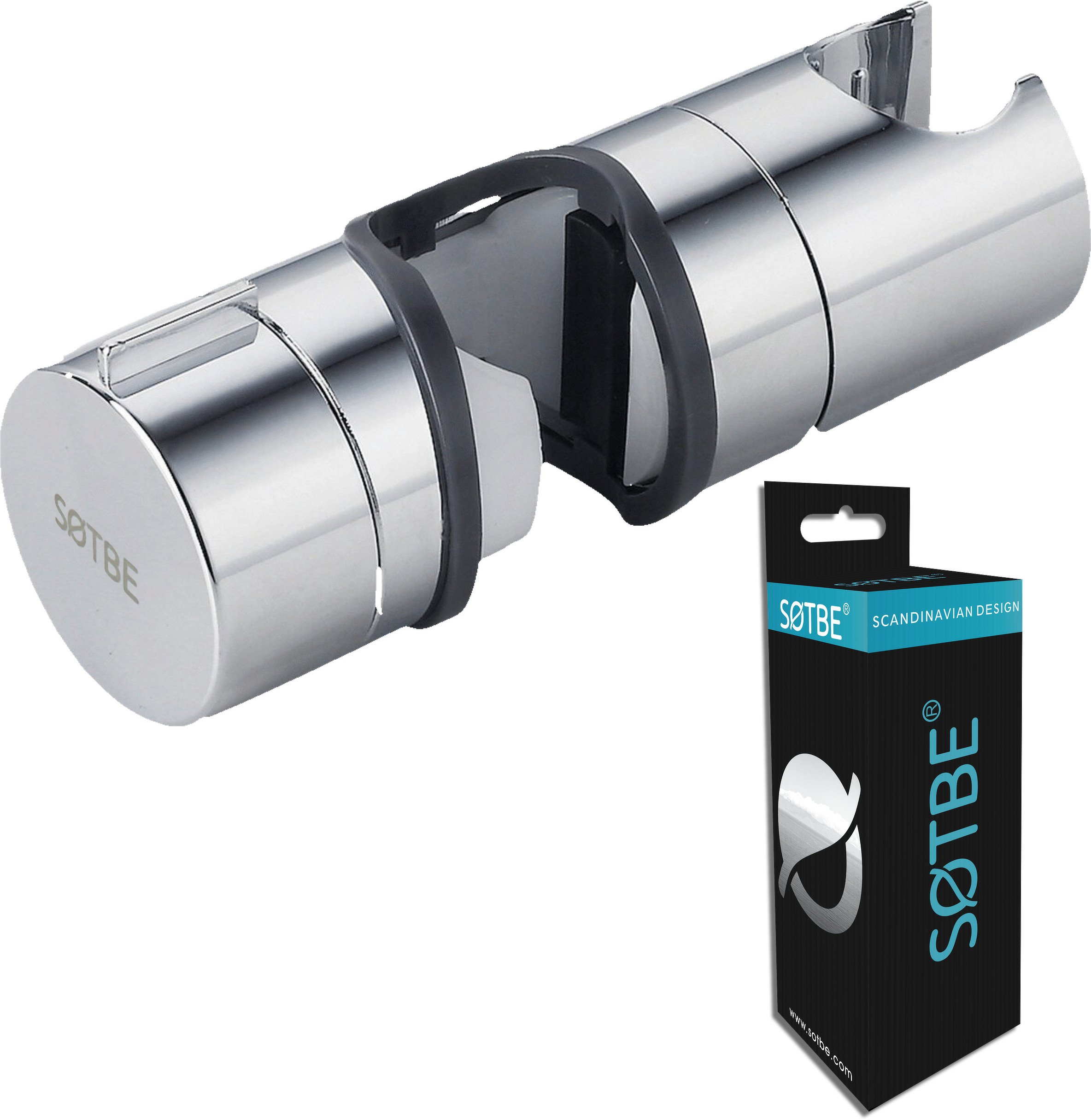 LARK Uchwyt na drążek prysznicowy słuchawkowy SOTBE