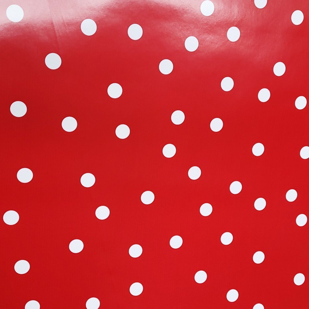 Papier czerwony do prezentów 57cmx20m 20m199