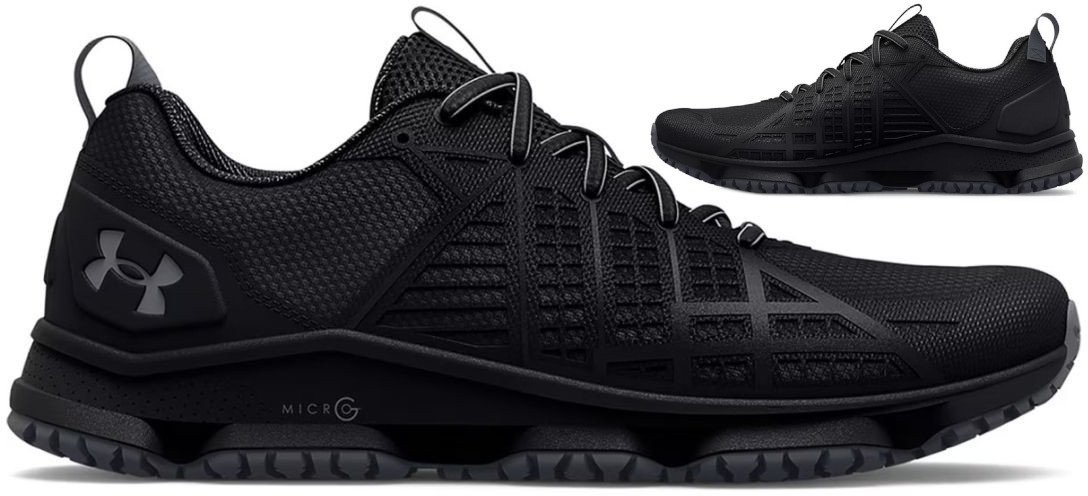 BUTY SPORTOWE MĘSKIE TREKKINGOWE UNDER ARMOUR STRIKEFAST 3024953-001 MG