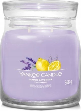 Yankee Candle Yankee Candle Signature Lemon Lavender Świeca Średnia 368g