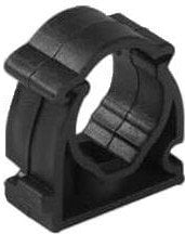 STASIŃSKI Uchwyt do rur elektroinstalacyjnych zamykany CZARNY CUZE-16 (PACZKA 100szt.)