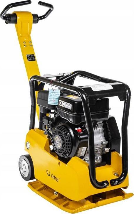 Cedrus CEDRUS ZG04 ZAGĘSZCZARKA DO GRUNTU SPALINOWA 160 KG Z REWERSEM HYDRAULICZNYM DWUKIERUNKOWA PRZÓD-TYŁ UBIJARKA PŁYTOWA 6,9 KM + KOŁA TRANSPORTOW