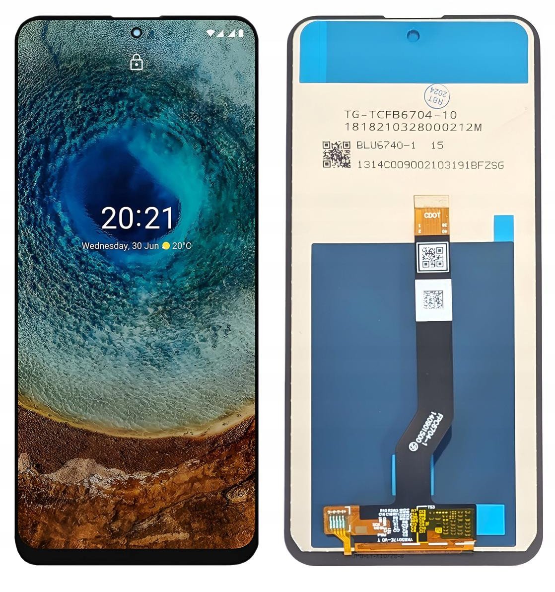 WYŚWIETLACZ EKRAN LCD DO NOKIA X10 / NOKIA X20