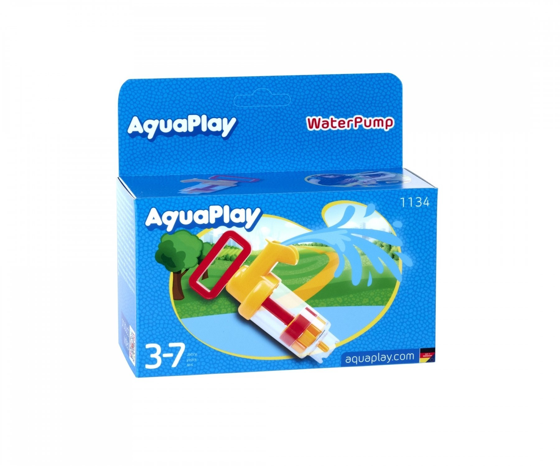 Aquaplay water pump small, water toy (yellow/red)