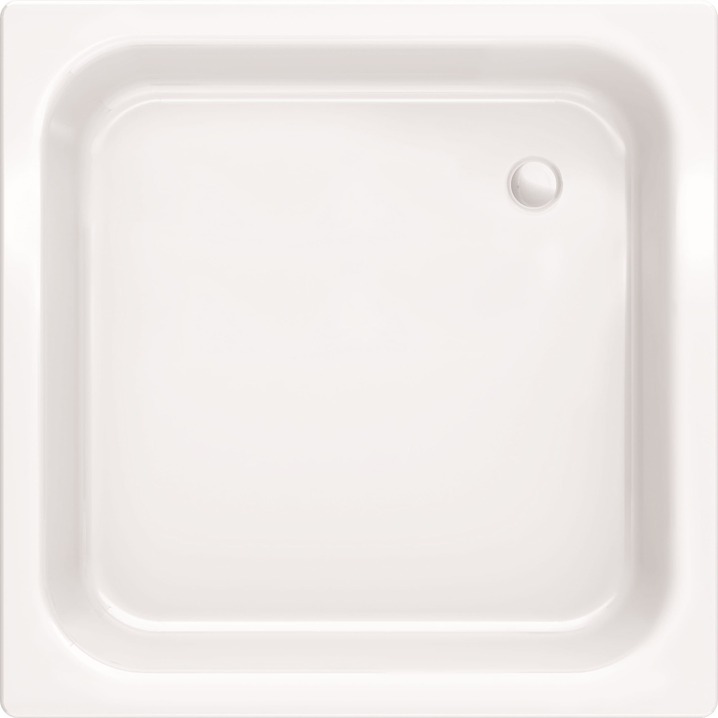 Brodzik Alkotest A2B517G000 / ROCA / SACHA / BRODZIK STALOWY 80X80X13,5 /