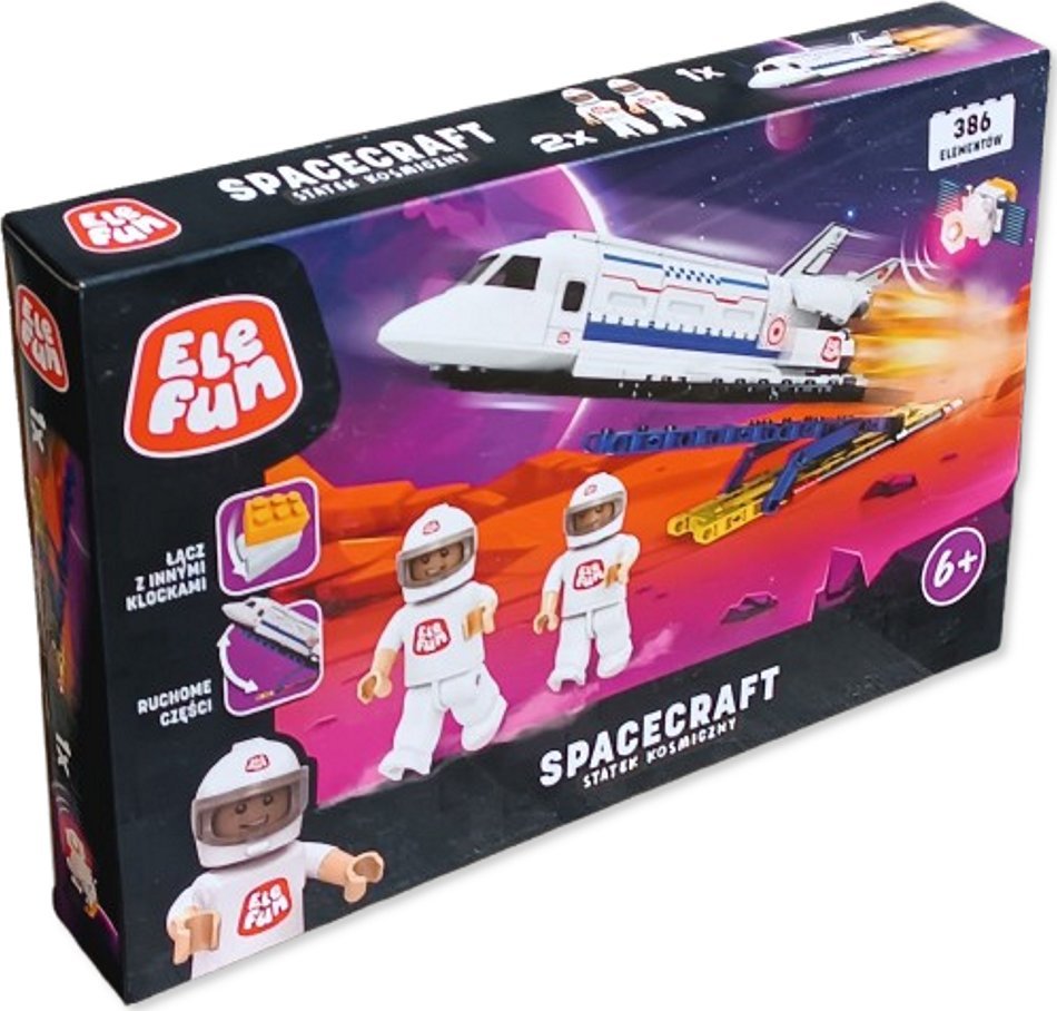 Elefun Klocki Elefun Spacecraft - Statek Kosmiczny C0828