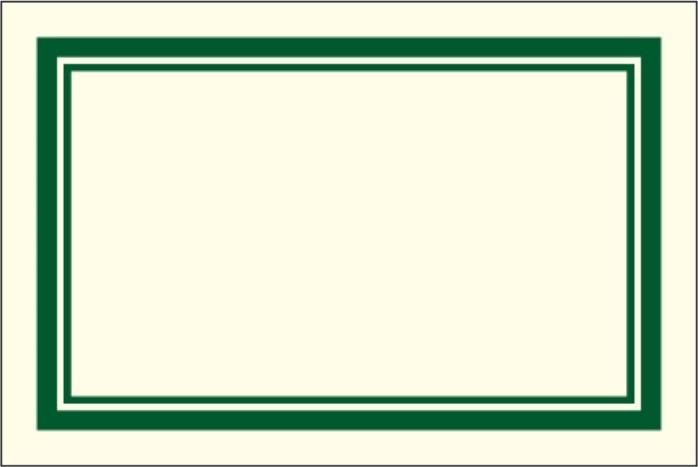 Rossi Naklejki dekoracyjne ETK 029 Zielone 6szt ROSSI