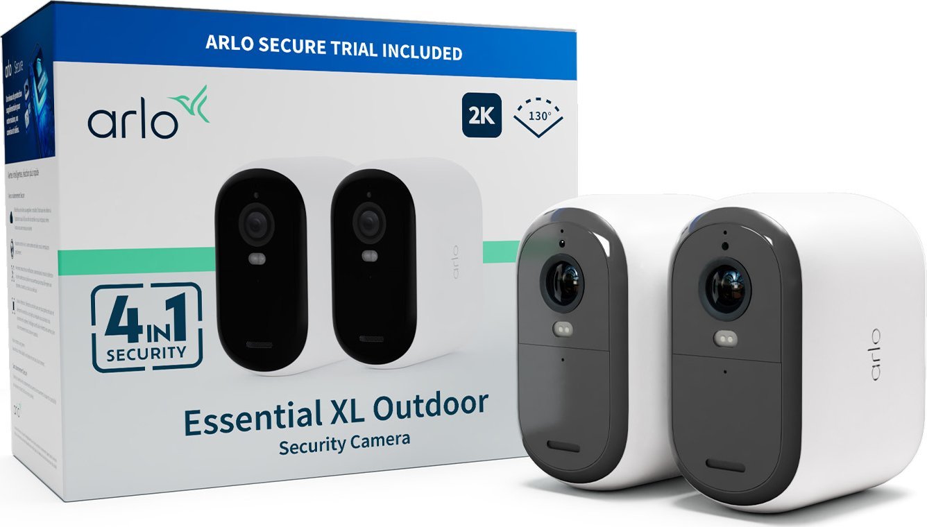 Kamera IP Arlo ARLO ESSENTIAL 2 XL 2K Outdoor Camera 2pack