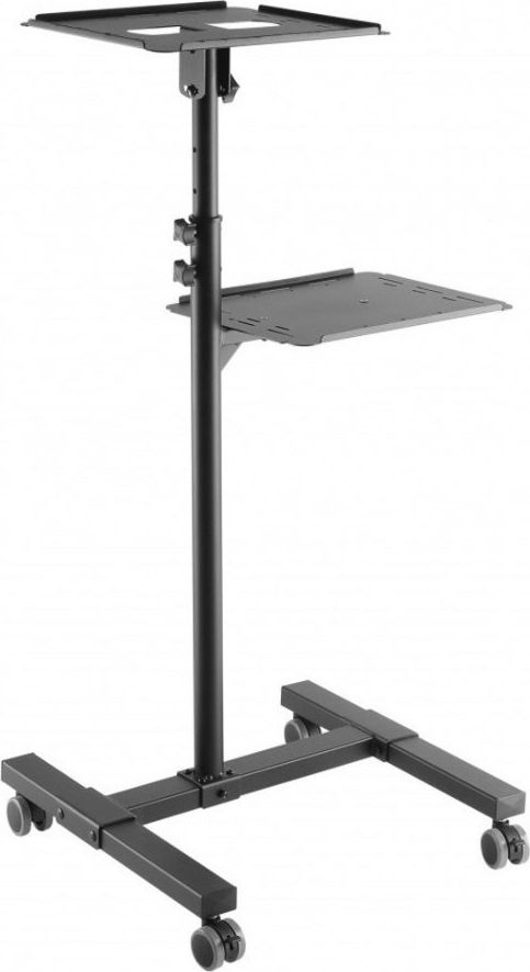 Uchwyt do projektorów Techly Techly Wózek Stolik Prezentacyjny do Projektora i Notebooka Mobilny