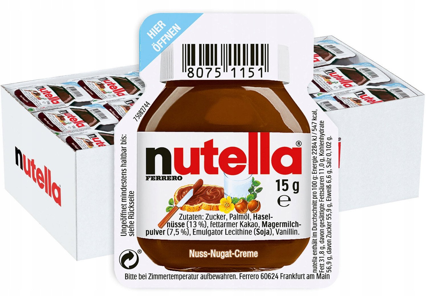 Ferrero Nutella mini porcja 15g -