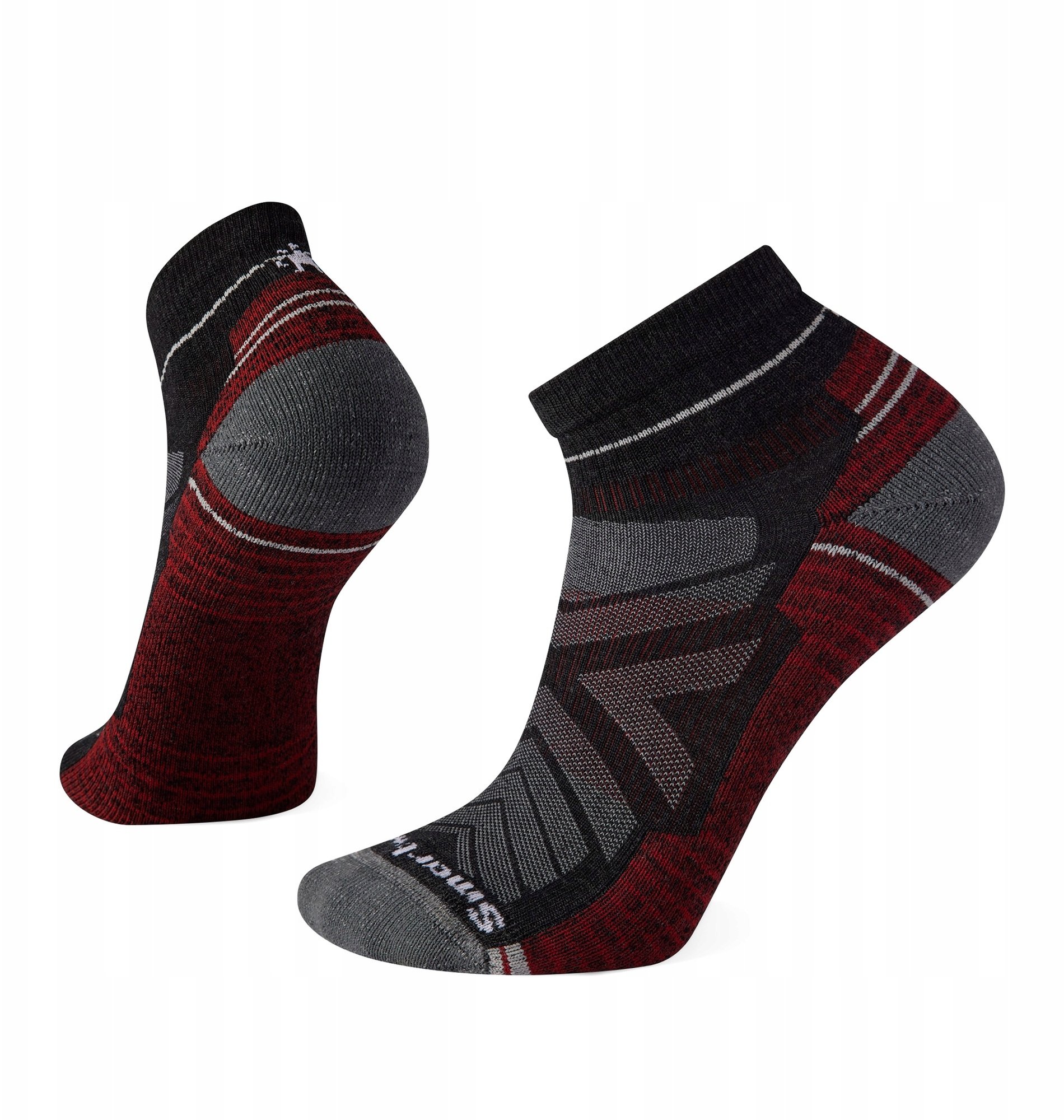 Smartwool U'S Hike Light Cushion Ankle Socks, 003 | charcoal, XL