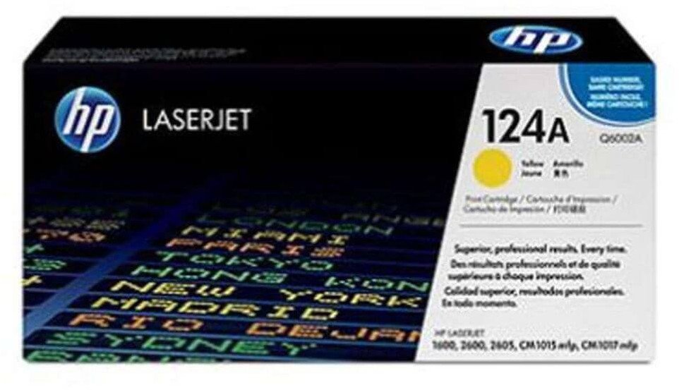 Toner HP 124A Q6002A 2 tys. Y Oryginał