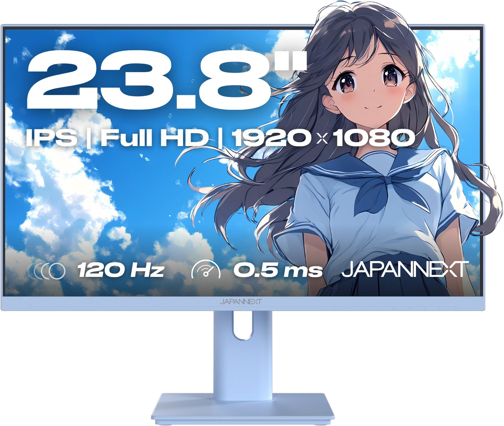 JAPANNEXT 60,5cm JN-I238FHD120F-HSP-BB 16:9 HDMI blau FHD