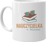 Koszulkowy Nauczycielka z klasą - kubek z nadrukiem