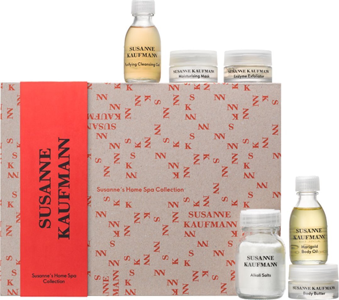 Susanne Kaufmann Susanne's Home Spa Collection Set Susanne Kaufmann: Face Cleansers, Paraben-Free, Purifying, Cleansing Gel, For Face, 30 ml + Body Lo