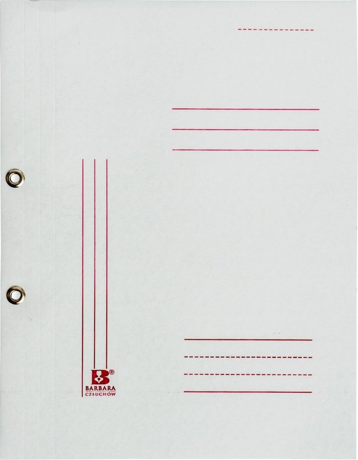 Barbara SKOROSZYT OCZKOWY A4 BARBARA 1/1 NADRUK 0820115N 280G 50SZT