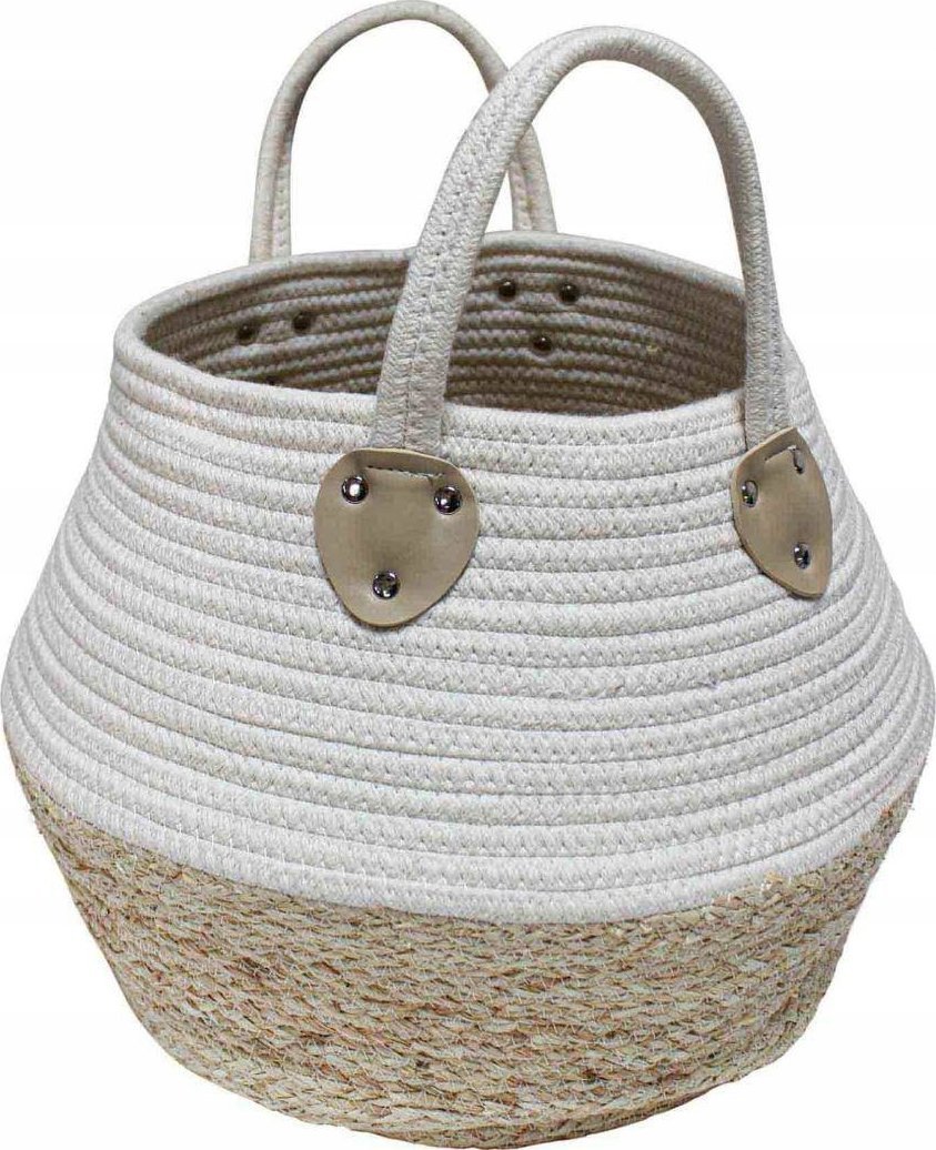 Douceur d`Interieur Kosz dekoracyjny OSINELLA z uchwytami