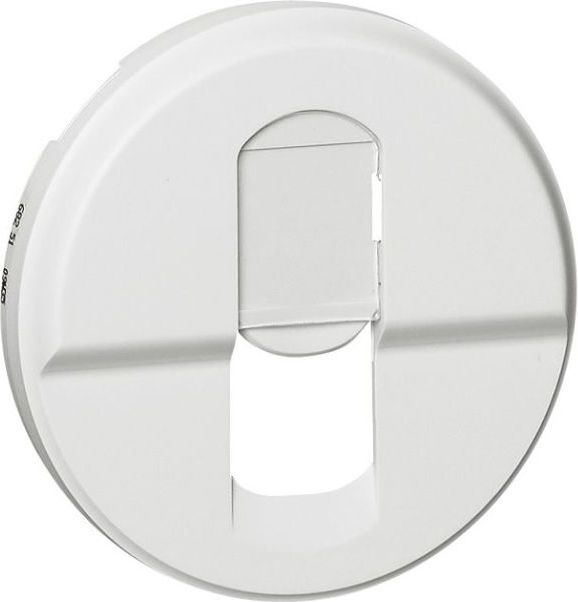 Legrand Plakietka gniazda teleinformatycznego Celiane biała - 068251