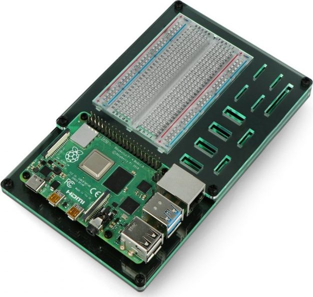 PiHut Stacja dokująca ProtoDock Raspberry Pi 3B/3B+/4B (TPH-041)