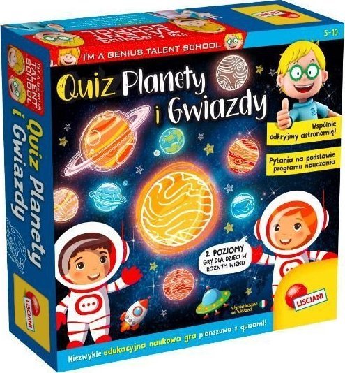 Lisciani Quiz Planety i Gwiazdy