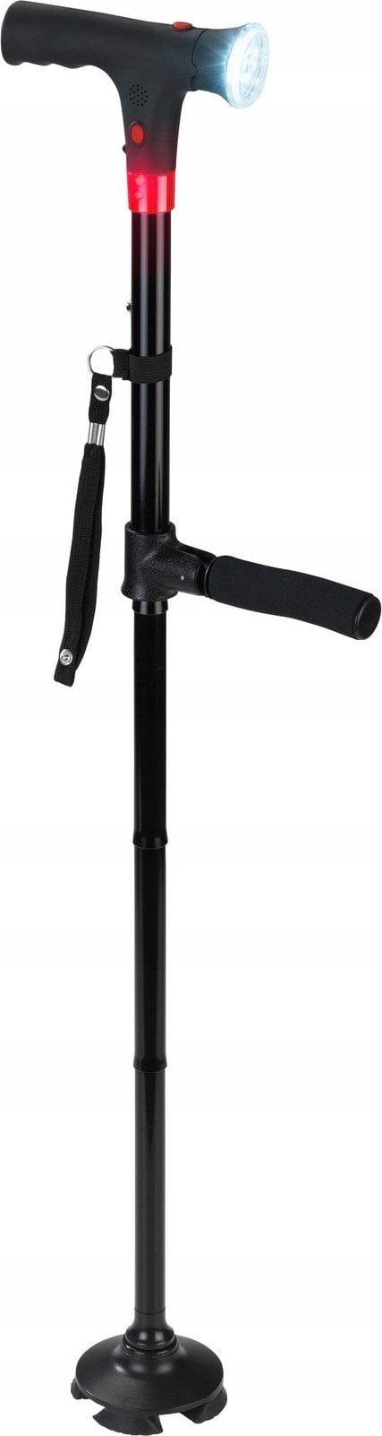 Maximex Wielofunkcyjna laska z funkcją LED i stabilizacją