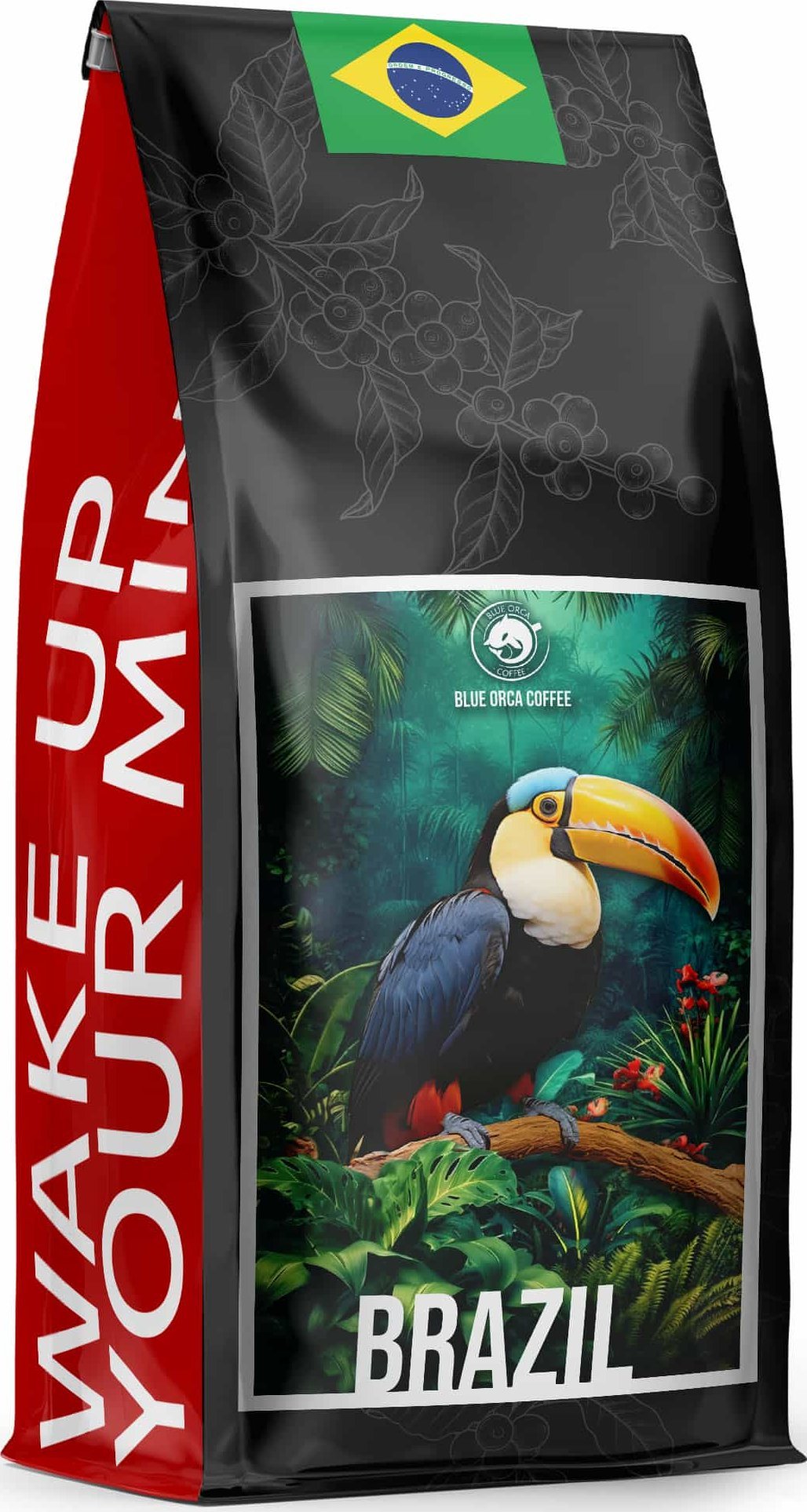 Kawa ziarnista Blue Orca Coffee Brazylia 1 kg