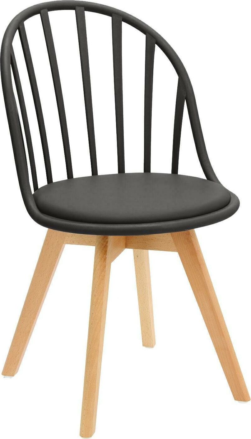 Intesi Krzesło Sirena czarne uniwersalny