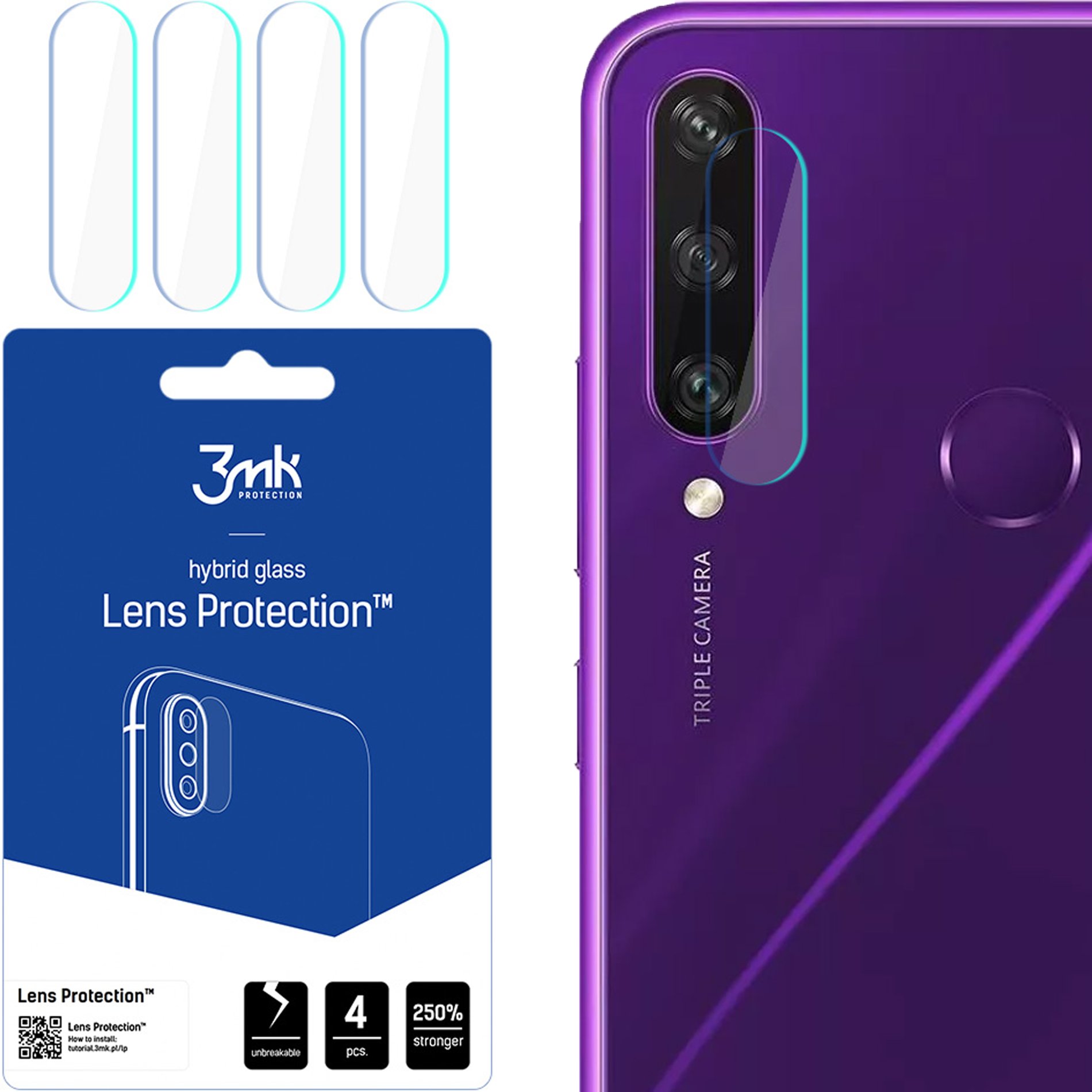 HUAWEI Y6P - 3MK LENS PROTECTION