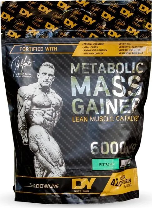 DORIAN YATES Dorian Yates - Metabolic Mass Gainer, Cookies & Cream, Proszek, 6000g