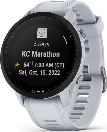 Zegarek sportowy Garmin Forerunner 955 Biały (010-02638-31)