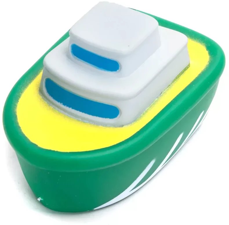 Statek dla psa gryzak z piszczkiem zabawka do rzucania z winylu