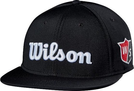 Wilson Staff morele Czapka golfowa Wilson Tour Flat Brim (czarna)