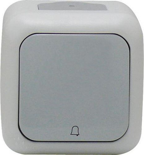 Viko PALMIYE Przycisk dzwonek IP54 szary (90555506)