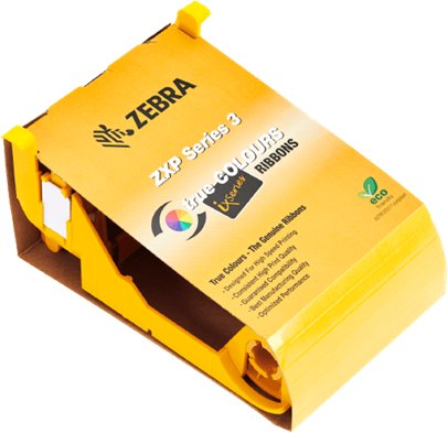 Taśma Zebra niebieska na 1000 wydruków do ZXP3 (800033-804)