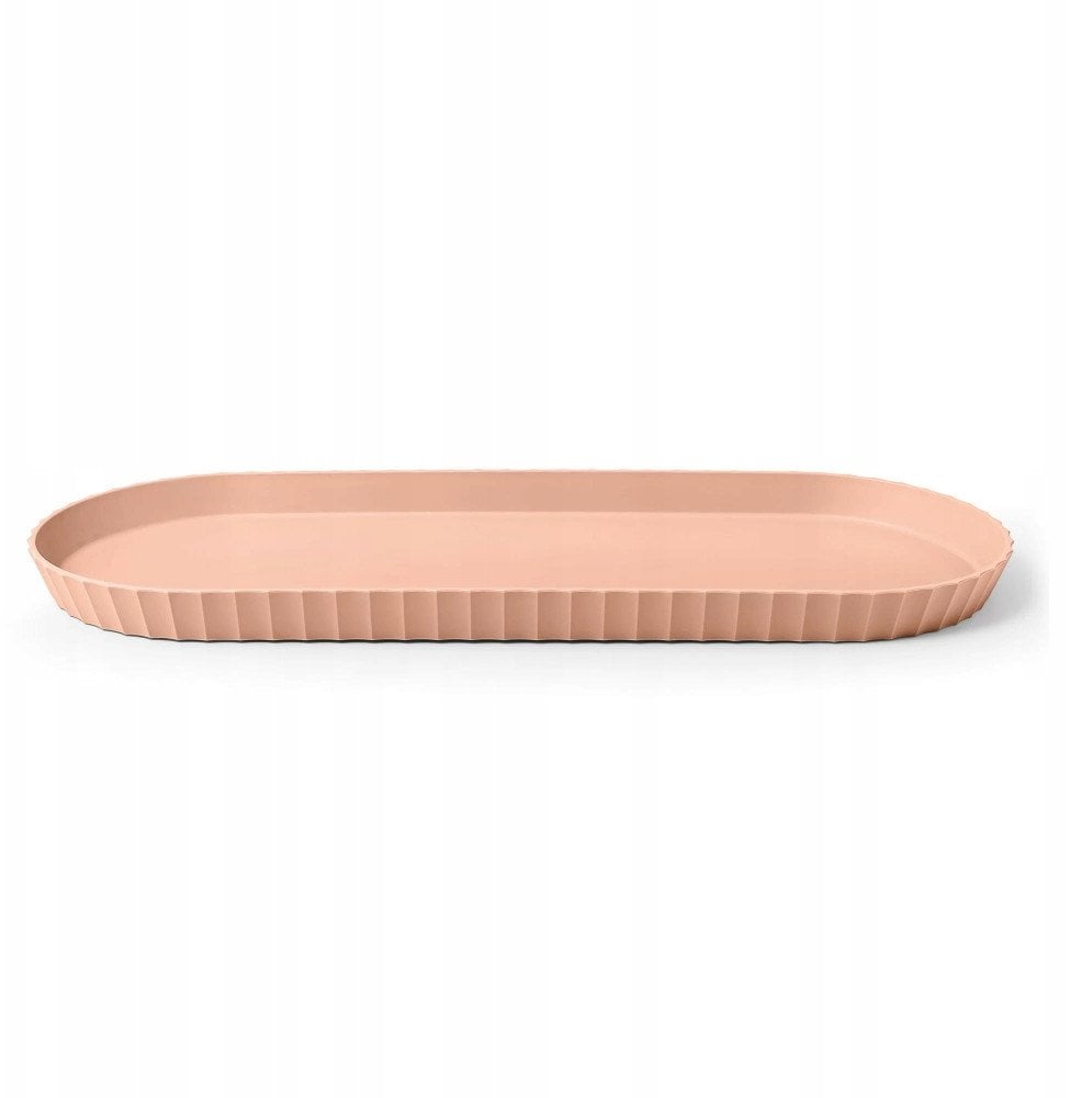 MINERVA Półmisek owalny 51x20,5 cm różowa