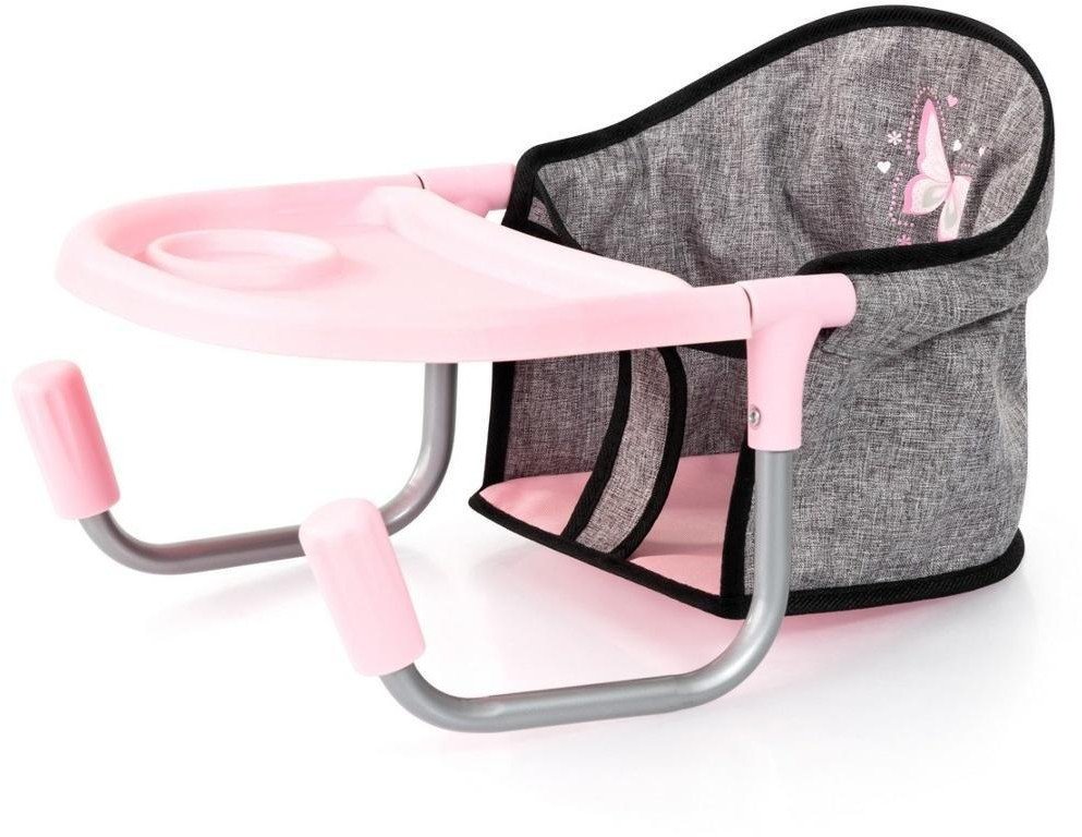 Siedzisko stołowe dla lalek szare