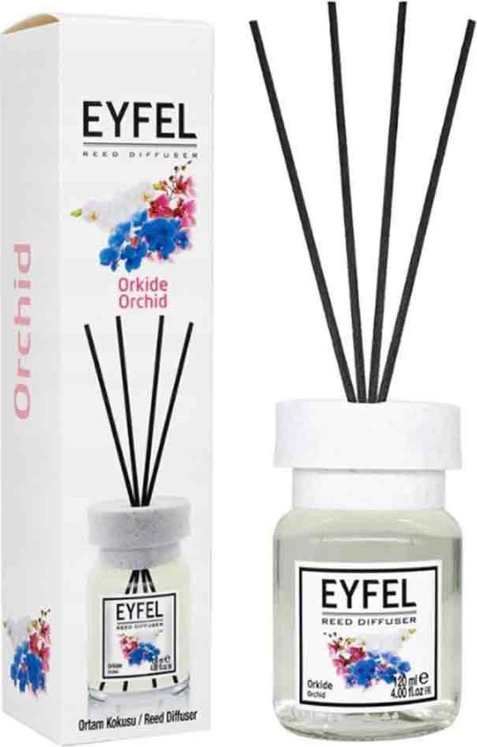 Eyfel Dyfuzor zapachowy z patyczkami Orchidea 120ml