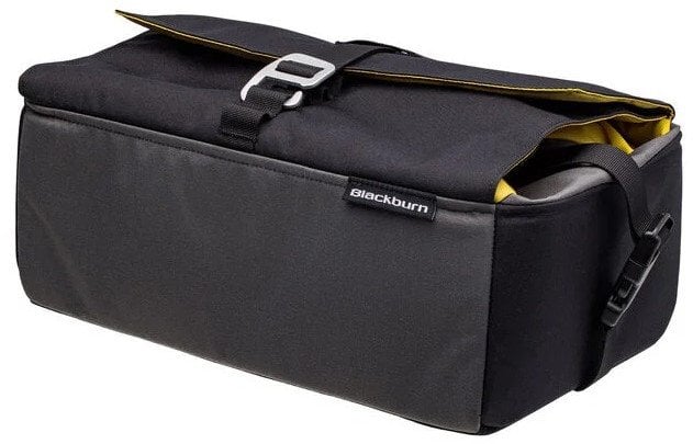 Torba na bagażnik BLACKBURN GRID BASKET BAG black/yellow/grey, wodoodporna, 8,5-22L (NEW 2025)